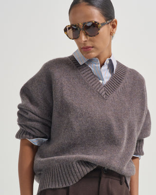 5 ply v neck sweater