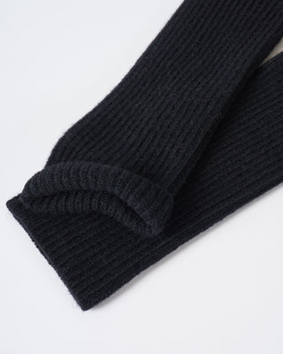 5 finger long cuff cashmere