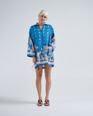 acacia long sleeve mini dress