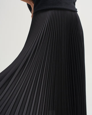 ade skirt knit weave plisse
