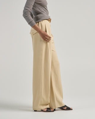 aiden pleated trouser