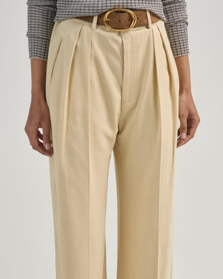 aiden pleated trouser