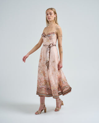 alchemy structured midi dress