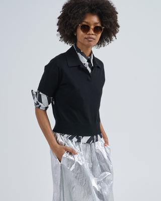 aldwich s/s polo sweater