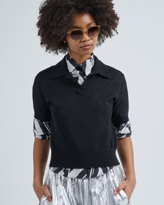 aldwich s/s polo sweater