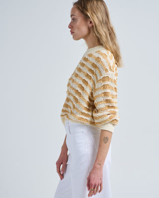 alessa long sleeve knit pullover