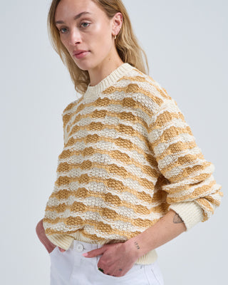 alessa long sleeve knit pullover