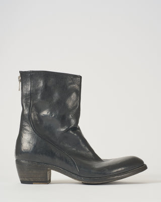 almond toe low boot