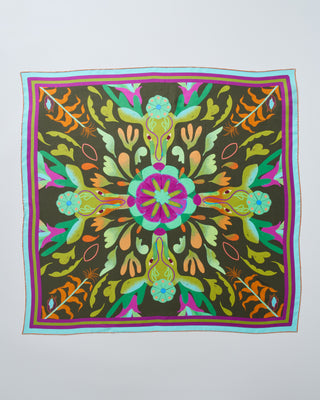 aloe silk square scarf