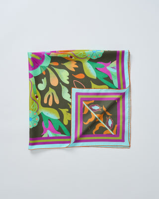 aloe silk square scarf