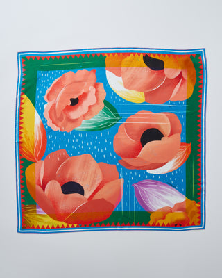 aloe silk square scarf