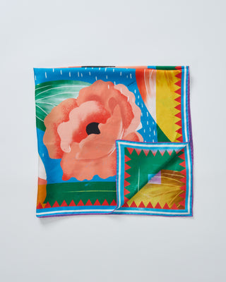 aloe silk square scarf