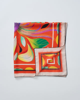 aloe silk square scarf