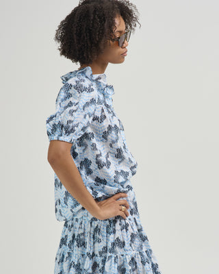 amaria short sleeve cotton top