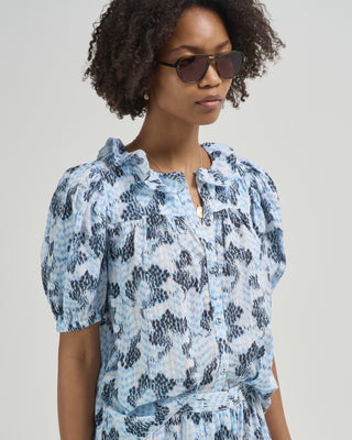amaria short sleeve cotton top