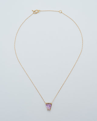ametrine shield pendant necklace