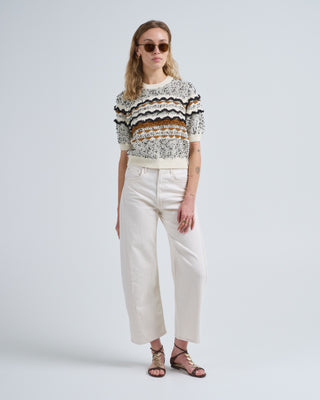 andira short sleeve knit top