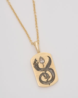 applecore pendant necklace