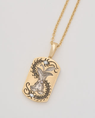 applecore pendant necklace