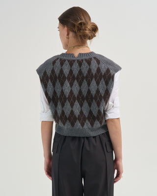 argyle vest