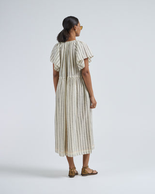 ariane striped dress coverup