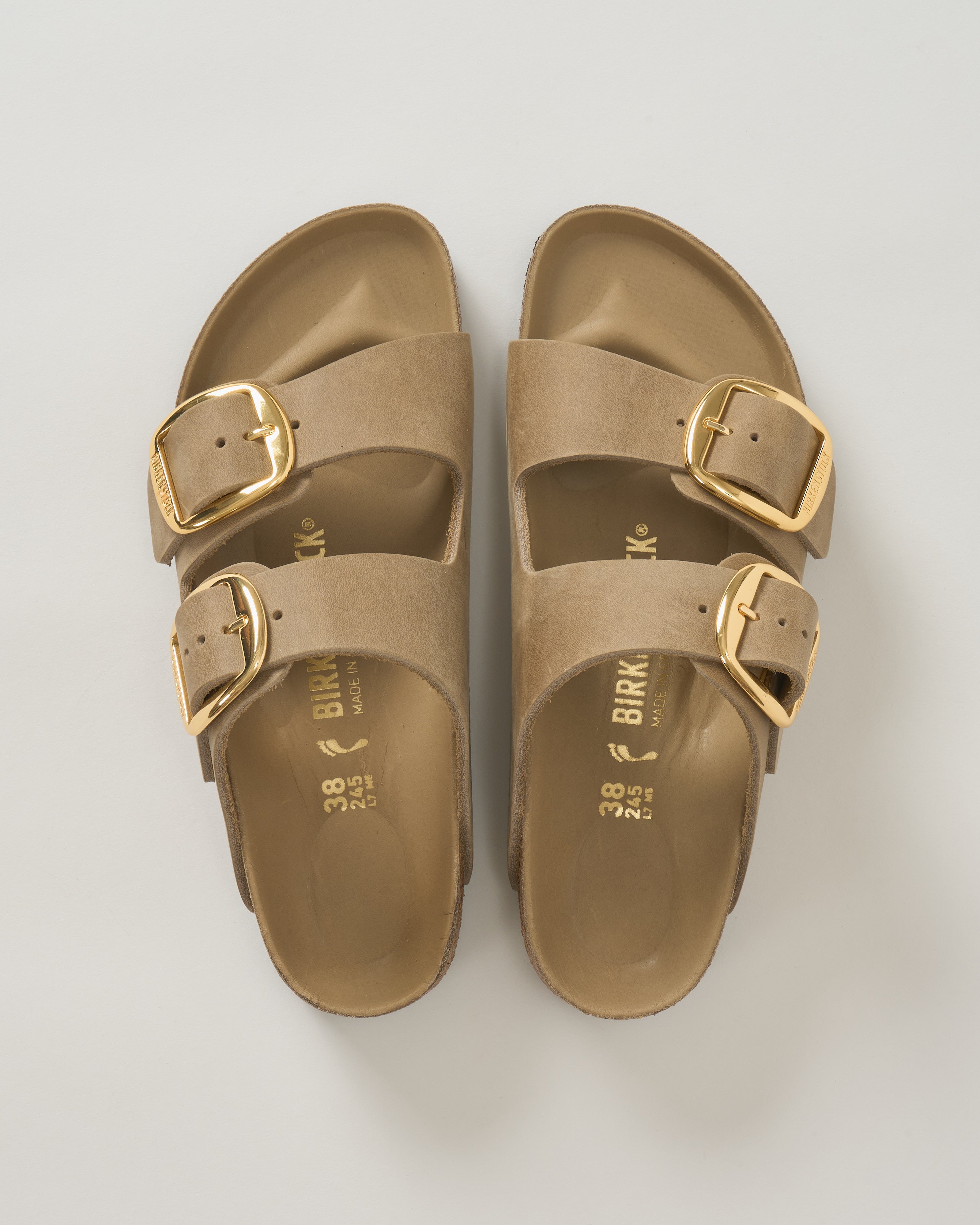Birkenstock Arizona Big Buckel Tobacco Oiled Leather
