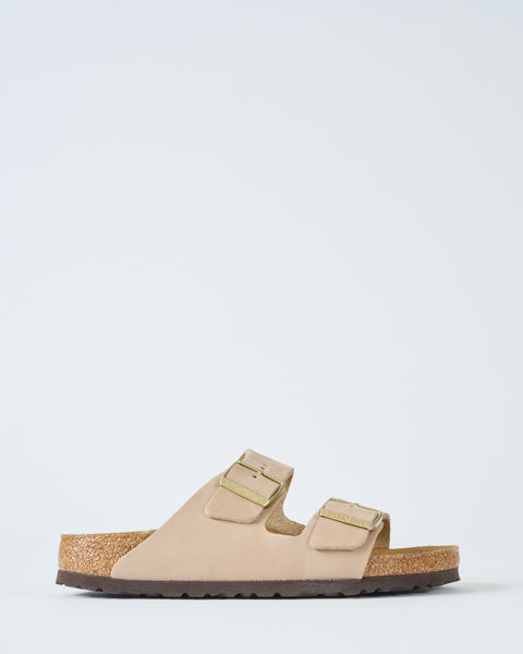 Birkenstock Arizona Soft Footbed Sandcastle Nubuck