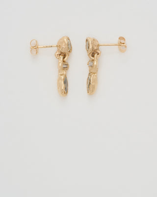 armach mixed diamond drop earrings ii