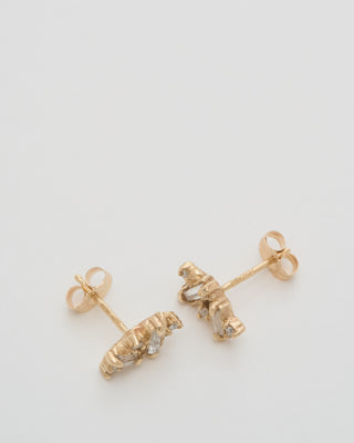 armach mixed diamond scatter medium stud earrings