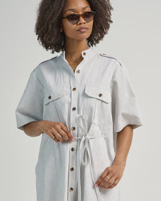 army shirtdress