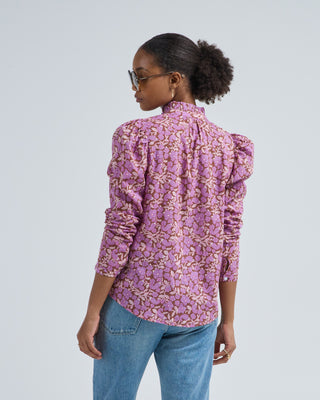 artemis twilight floral shirt