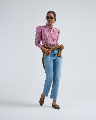artemis twilight floral shirt