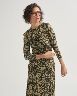 asha long sleeve jersey top