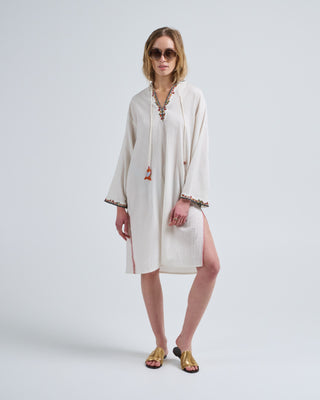 azo free cotton seersucker dress
