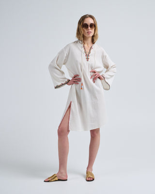 azo free cotton seersucker dress