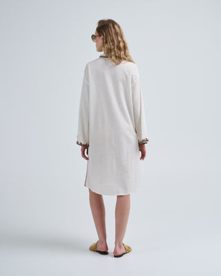 azo free cotton seersucker dress