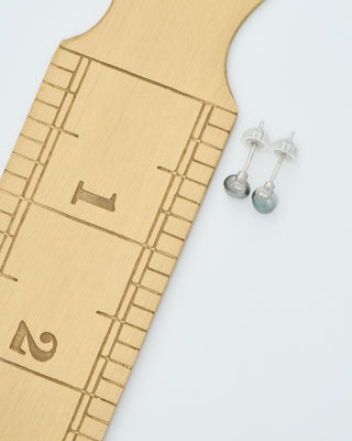 baby kidney pearl earrings