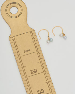 baby pearl hook earrings