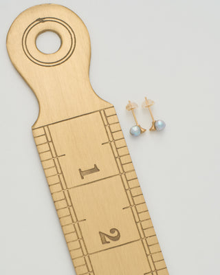 baby pearl stud earrings