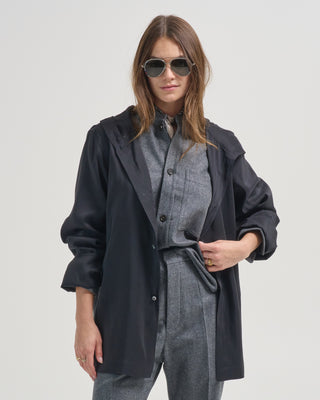 bale silk hoodie