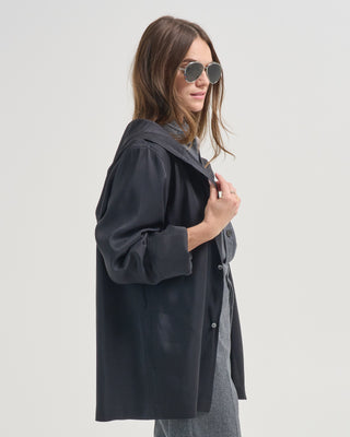 bale silk hoodie
