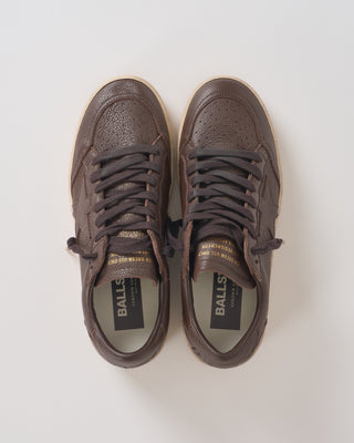 ballstar leather upper star toe spur and heel sneaker