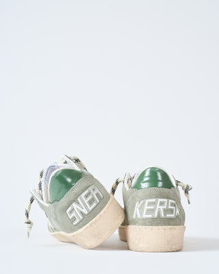 ballstar suede upper toe leather star and heel