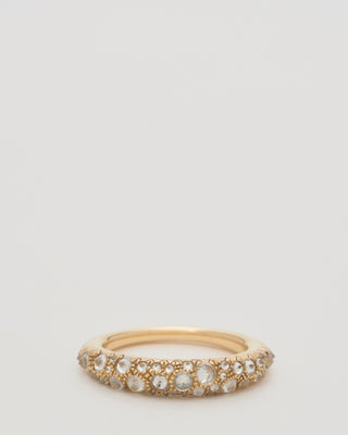barbed diamond medium duomo ring