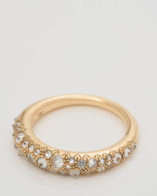 barbed diamond medium duomo ring