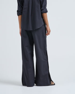 baxter side button pants