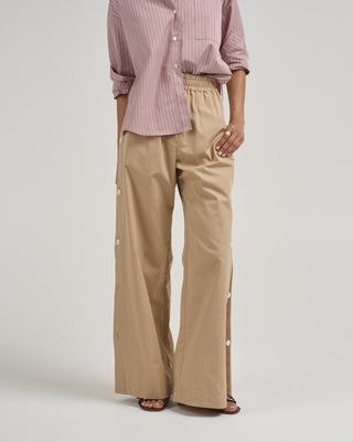 baxter side button pants
