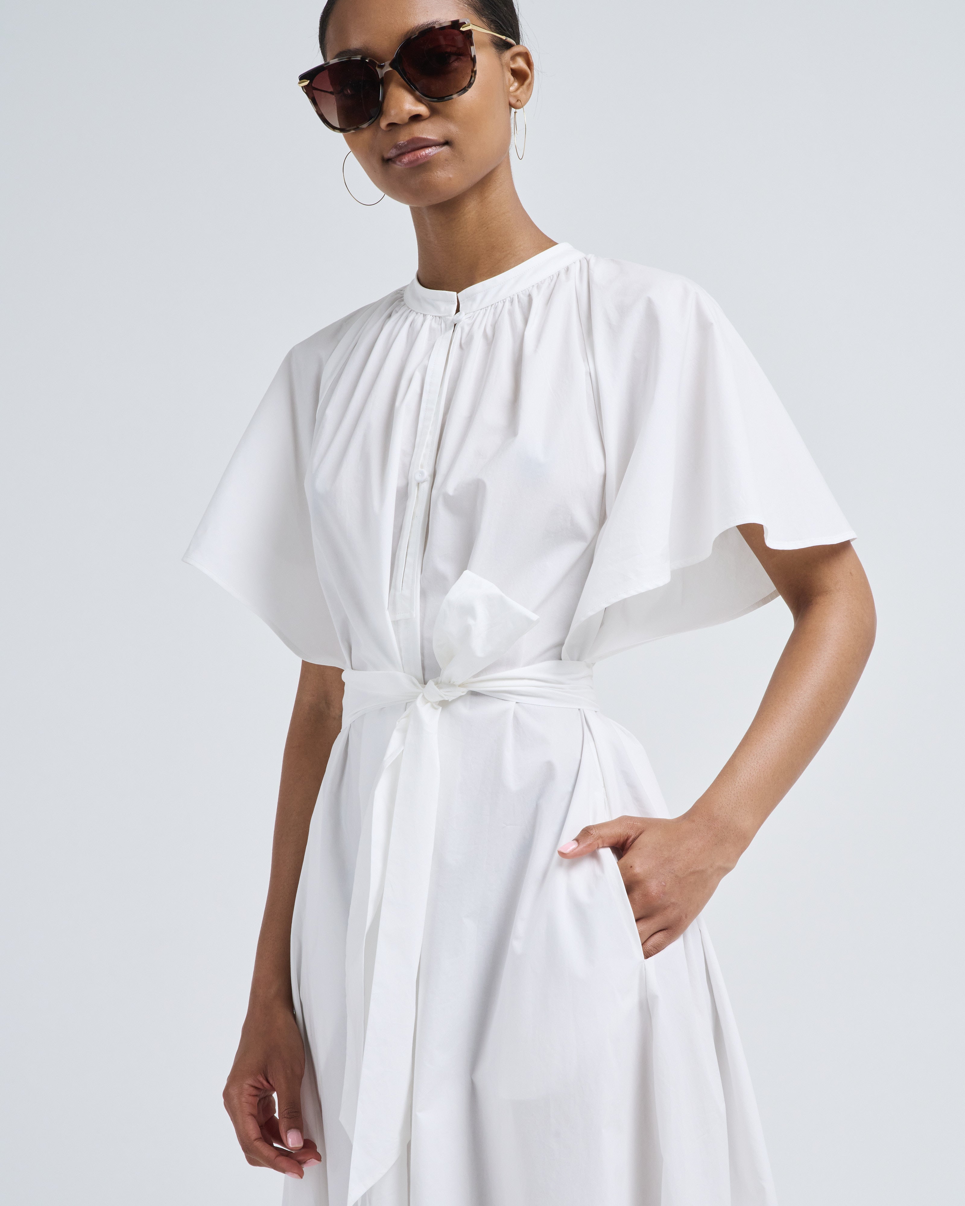 pop line dress Pi (Rainbow Variant) A-Line Dress