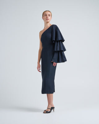 bidi bidi bom bom tea length dress