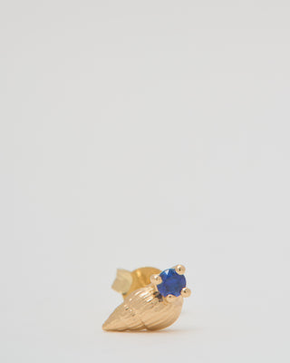 bitsy ursula stud with sapphire